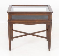 Regency Style Mahogany Display Table