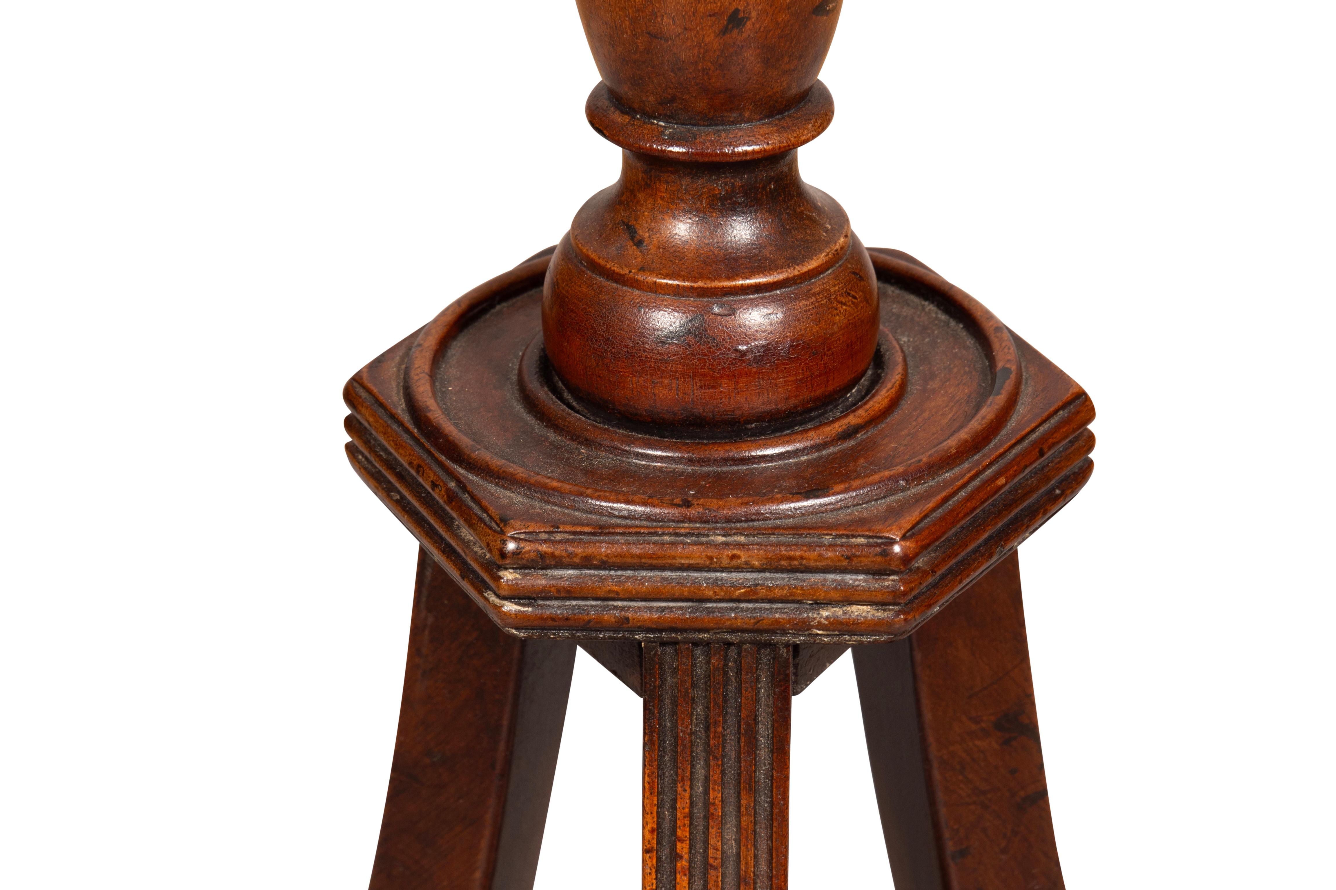 Regency Style Mahogany Fern Stand For Sale 1