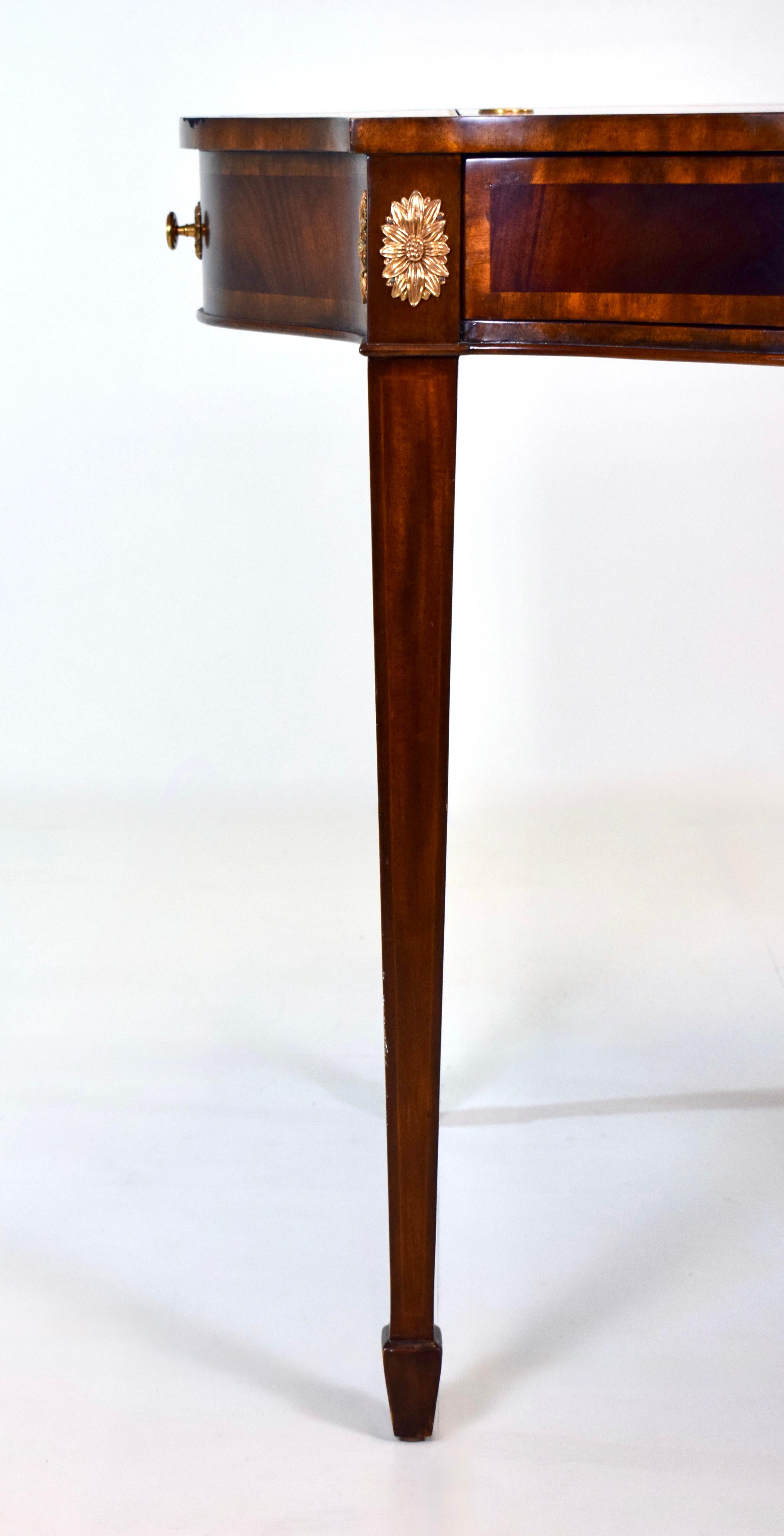Regency Style Mahogany Game Table by Maitland Smith For Sale 5