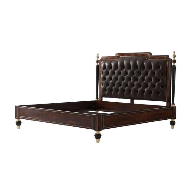 Regency Style Mahogany King Bed at 1stDibs king bed mahogany, regency