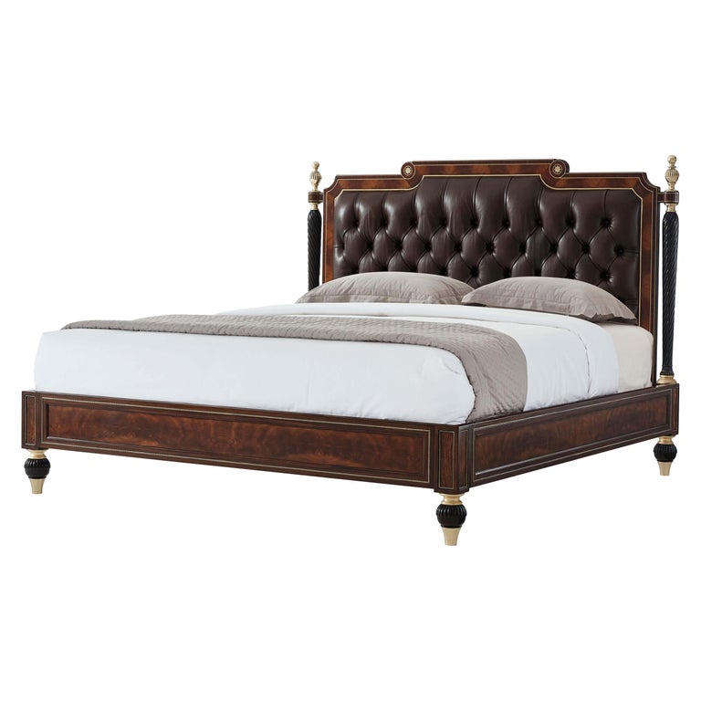 Regency Style Mahogany King Bed at 1stDibs king bed mahogany, regency
