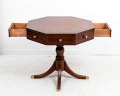 Regency Style Mahogany Octagonal Side Table