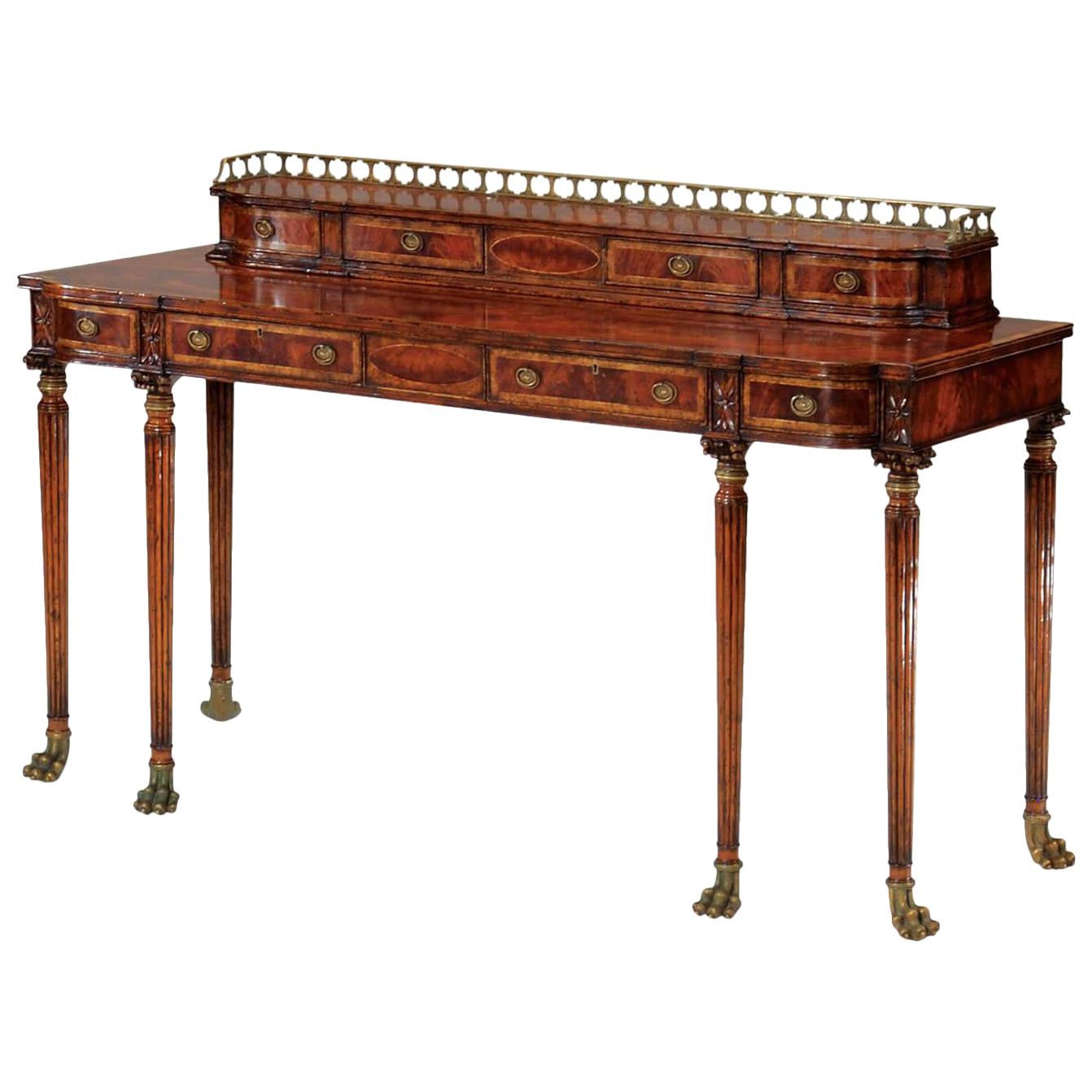 Regency Style Mahogany Server