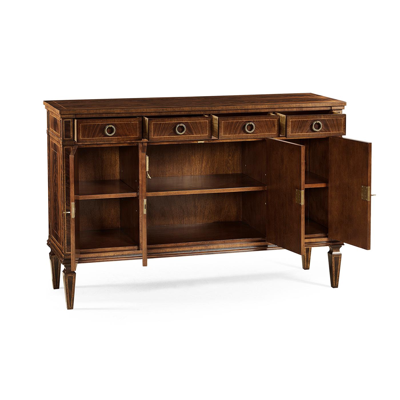 Regency Style Mahogany Sideboard For Sale 4