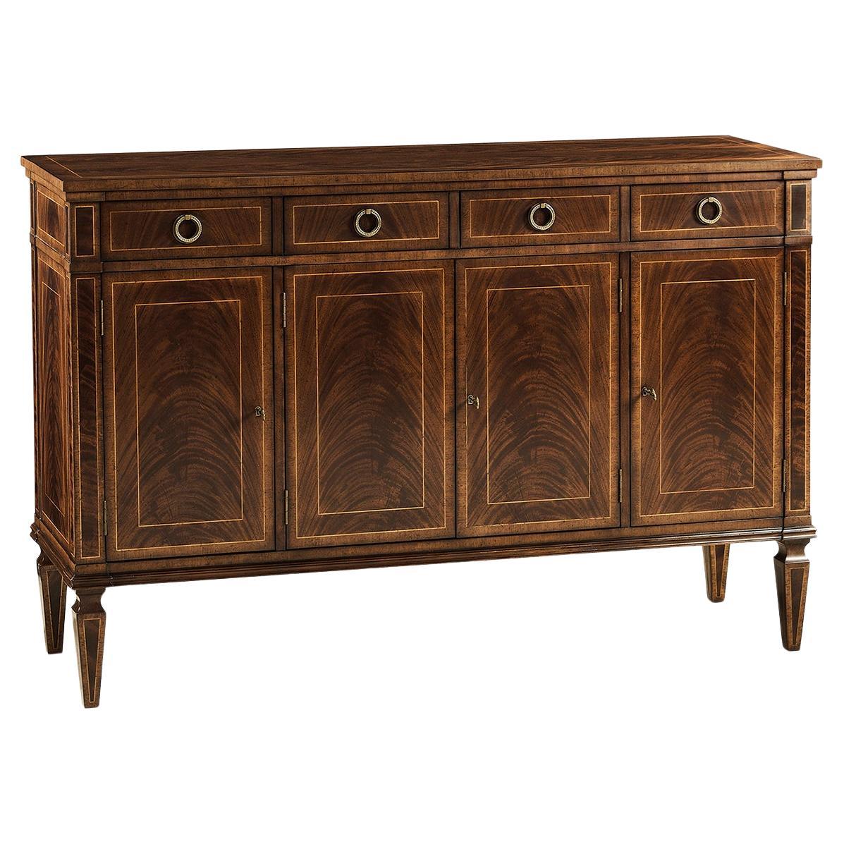 Regency Style Mahogany Sideboard