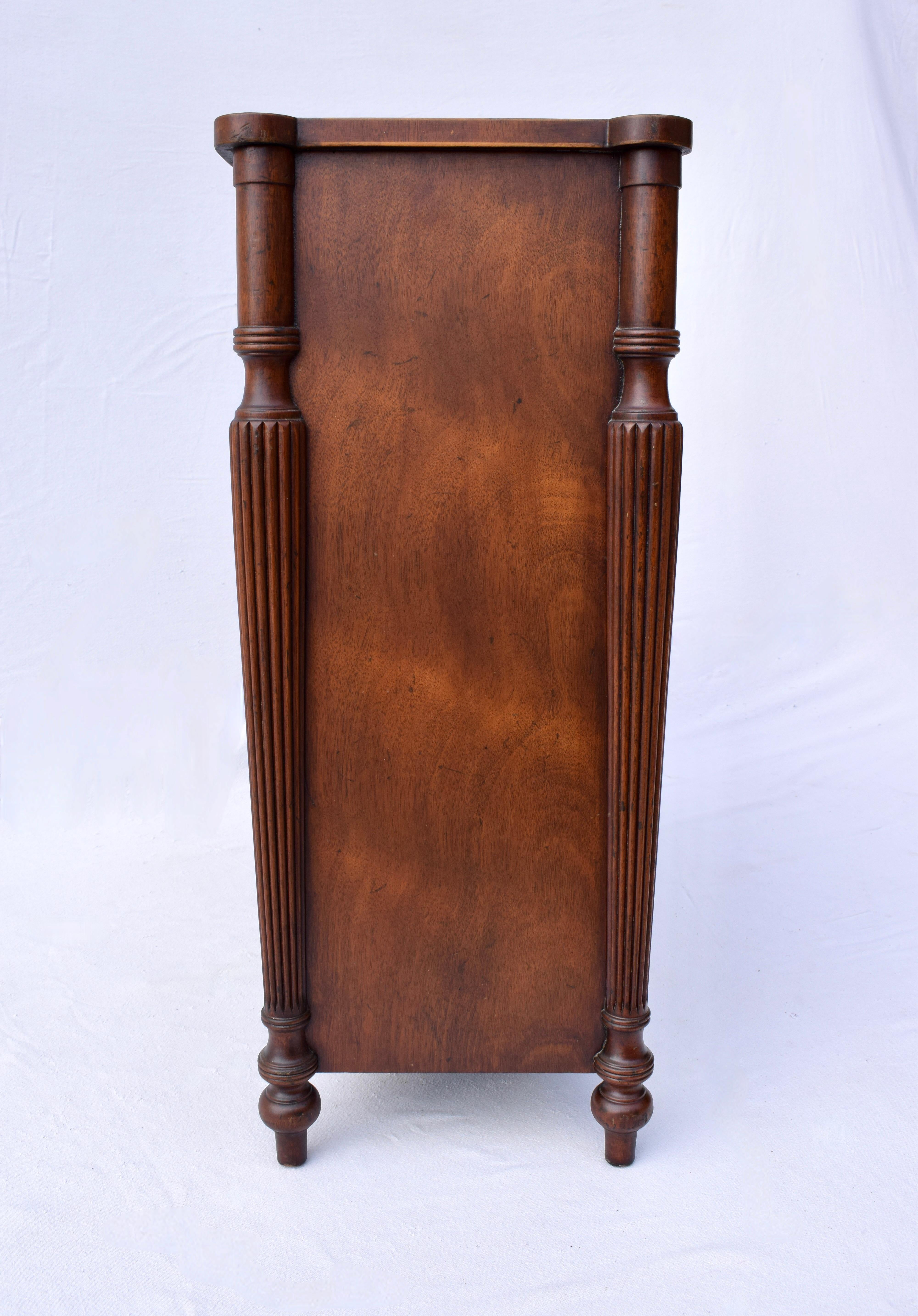 Regency Style Mahogany Two Door Cabinet 1