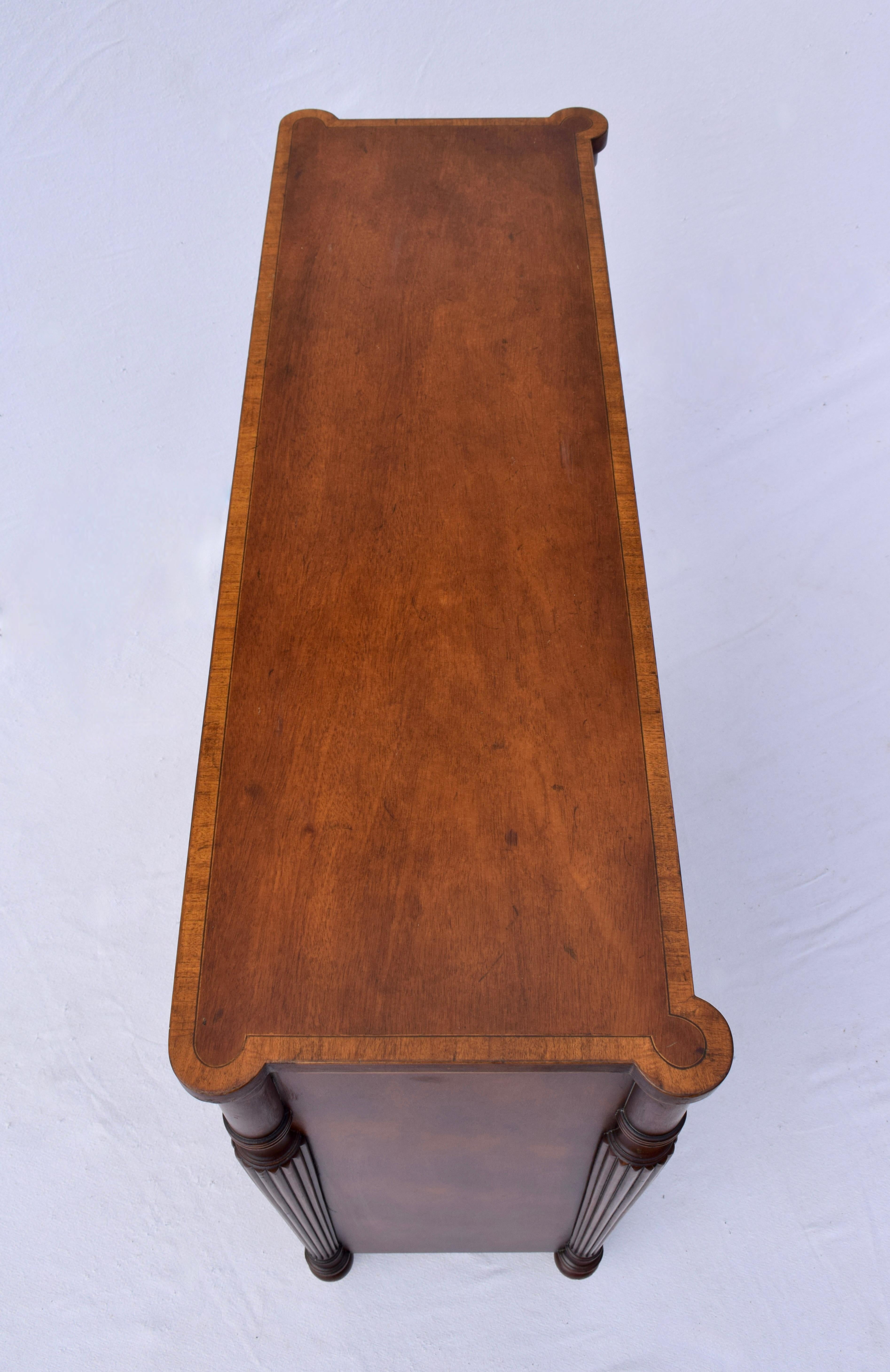 Regency Style Mahogany Two Door Cabinet 2