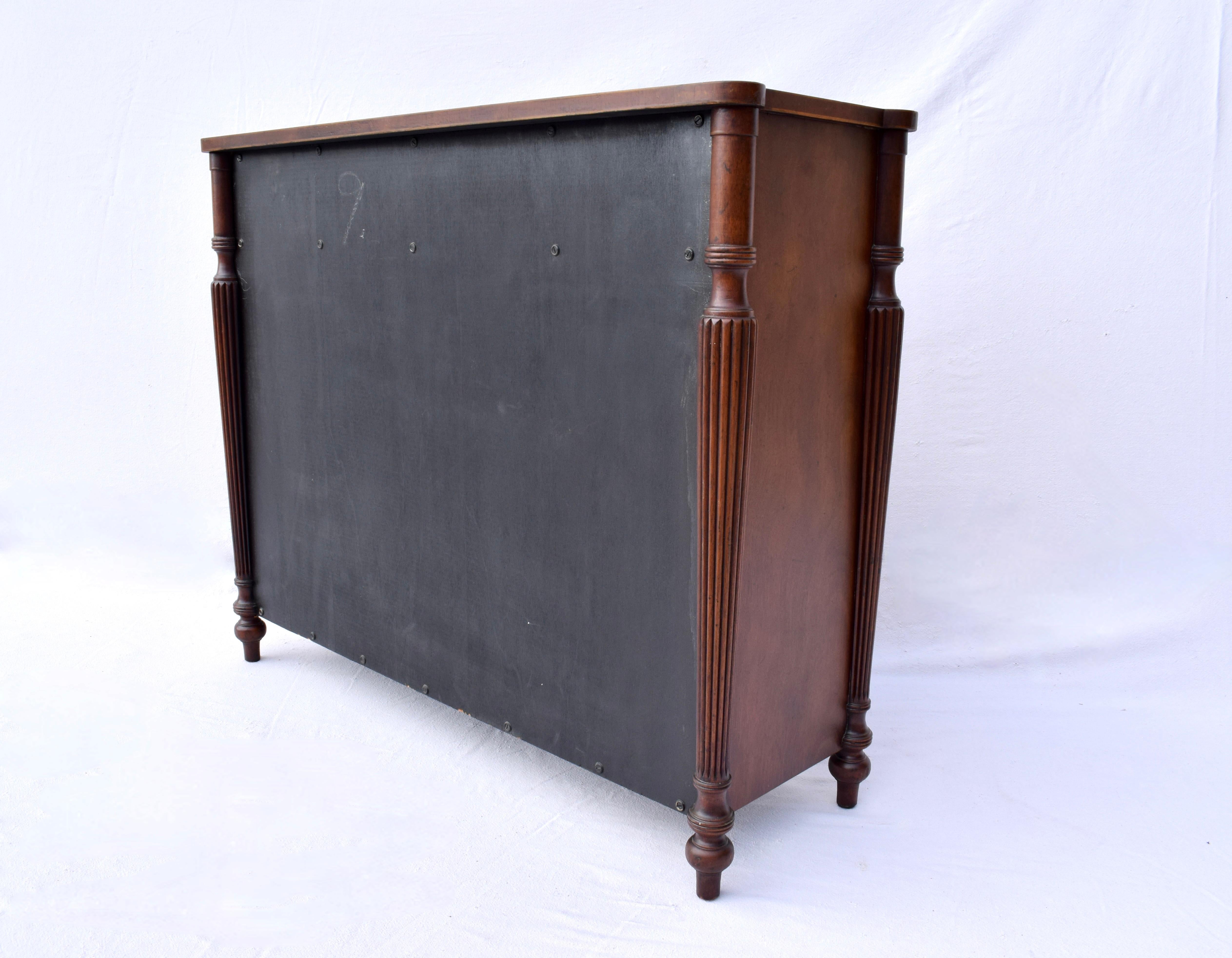 Regency Style Mahogany Two Door Cabinet 3