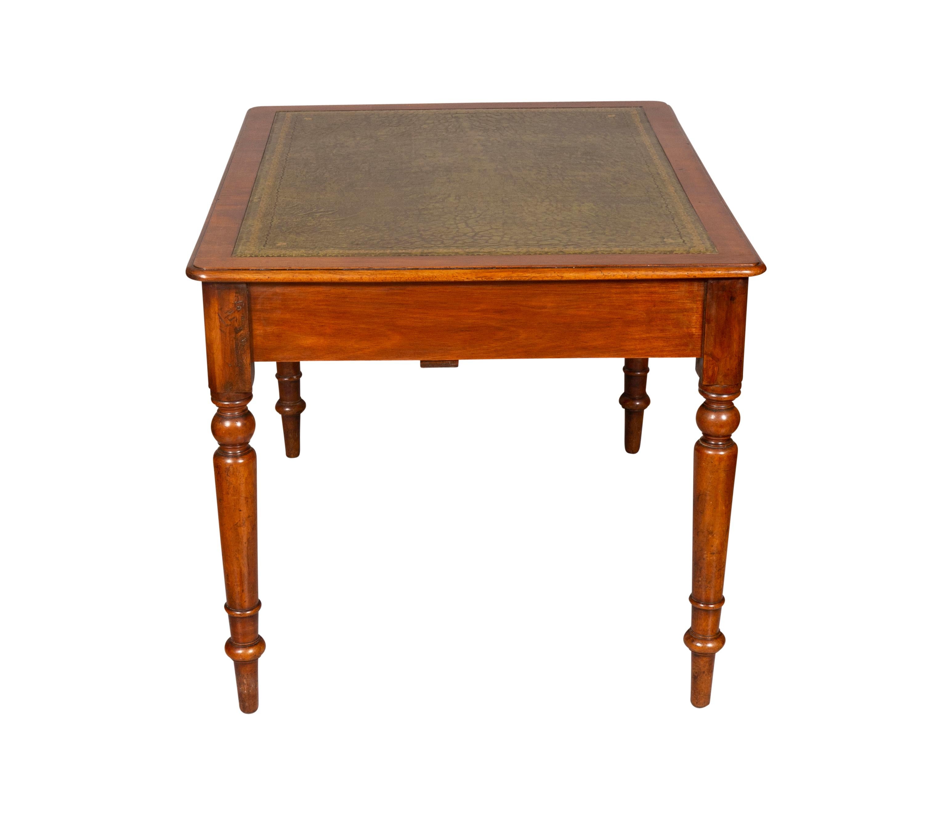 19th Century Regency Style Mahogany Writing Table