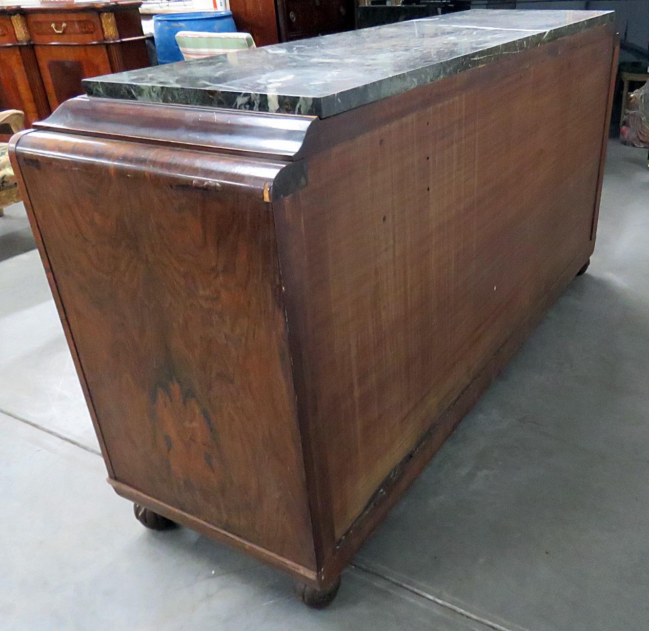 Regency Style Marble-Top Sideboard 5