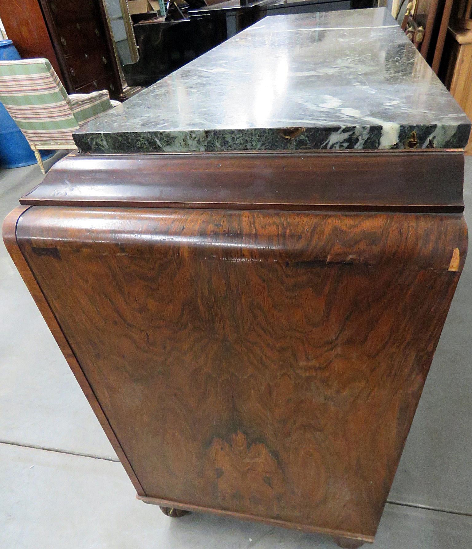 Regency Style Marble-Top Sideboard 9