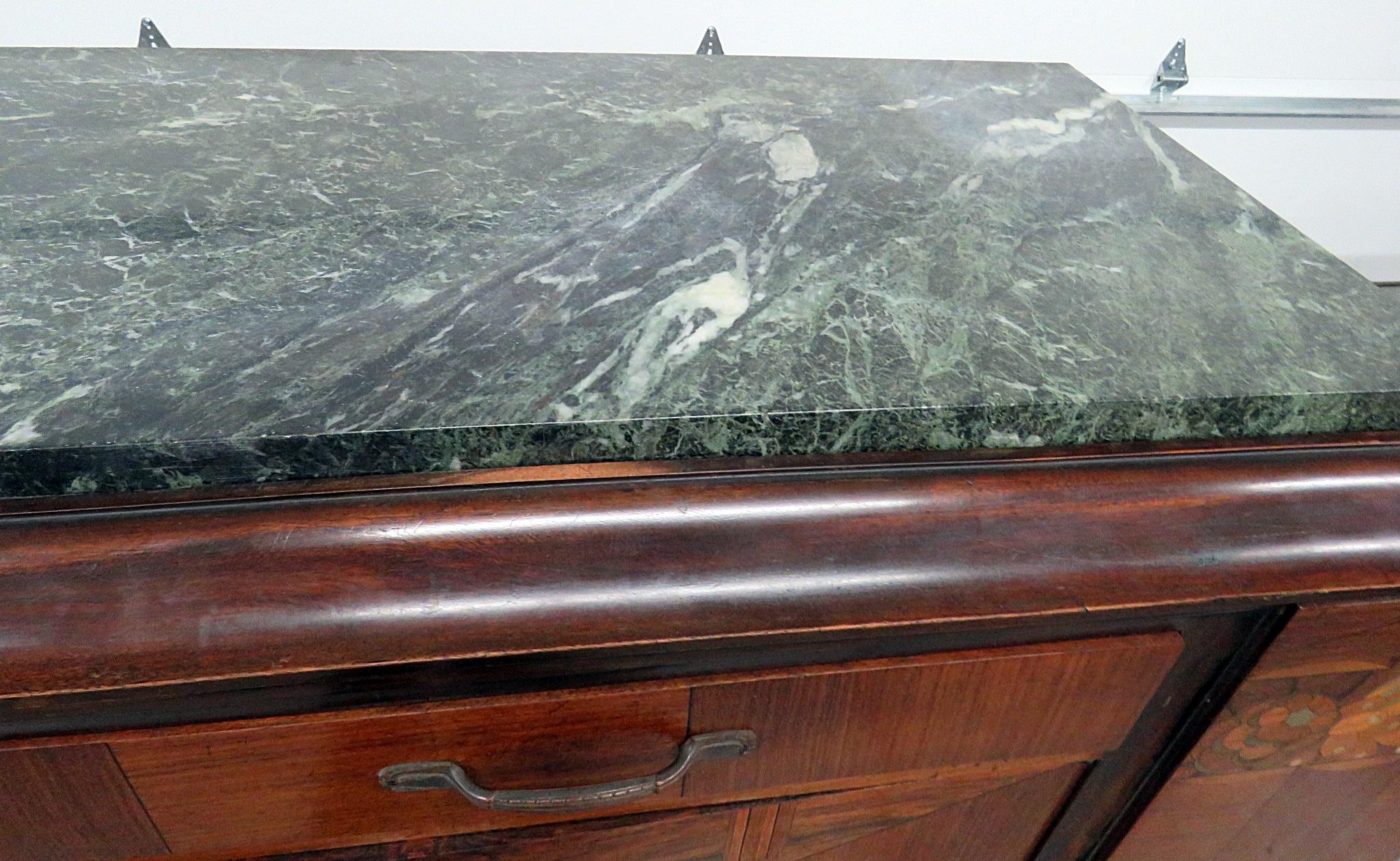 Regency Style Marble-Top Sideboard 4