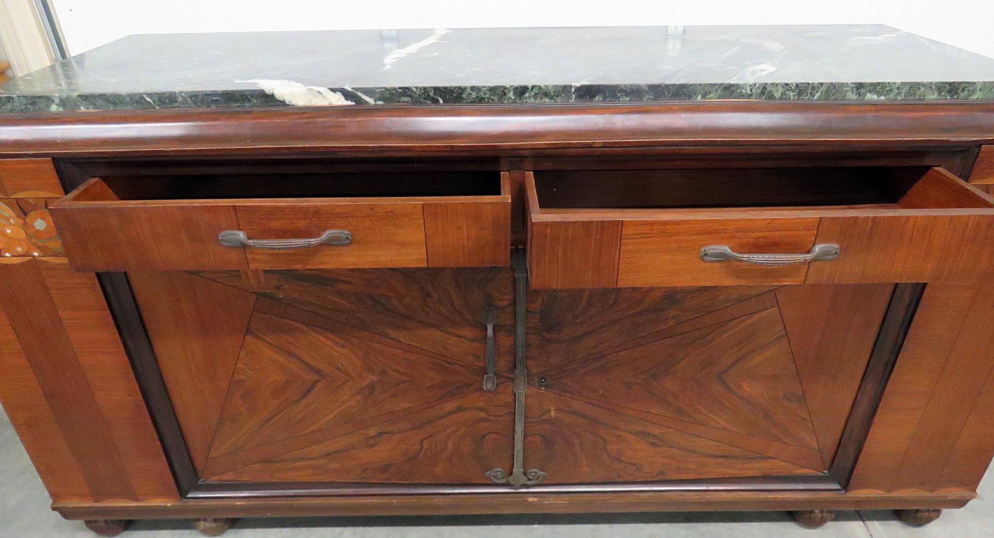 Regency Style Marble-Top Sideboard 3