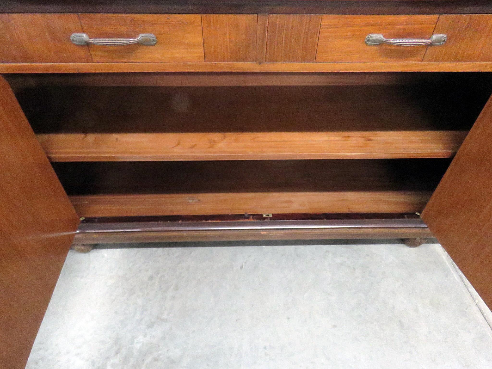 Regency Style Marble-Top Sideboard 1