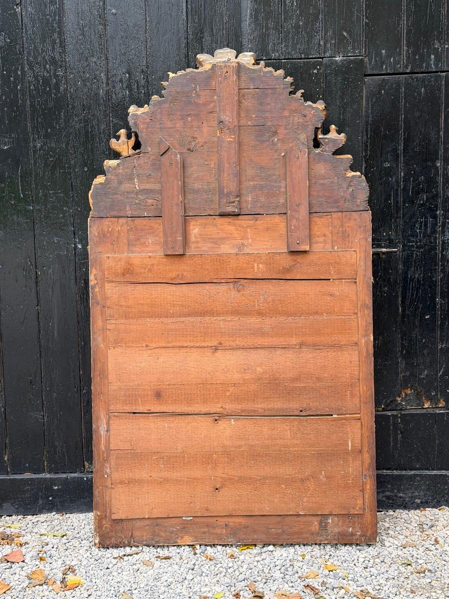 Espejo estilo Regencia en madera dorada, S. XIX en venta 5