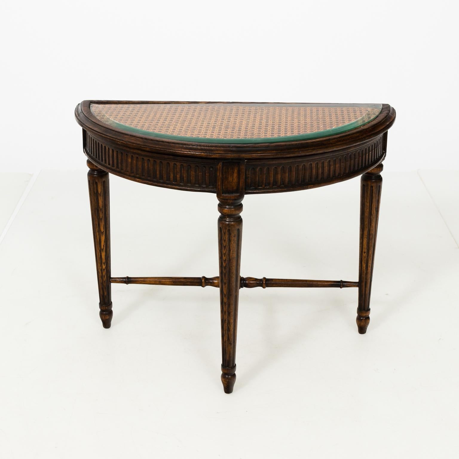 Regency Style Oak Coffee Table 9