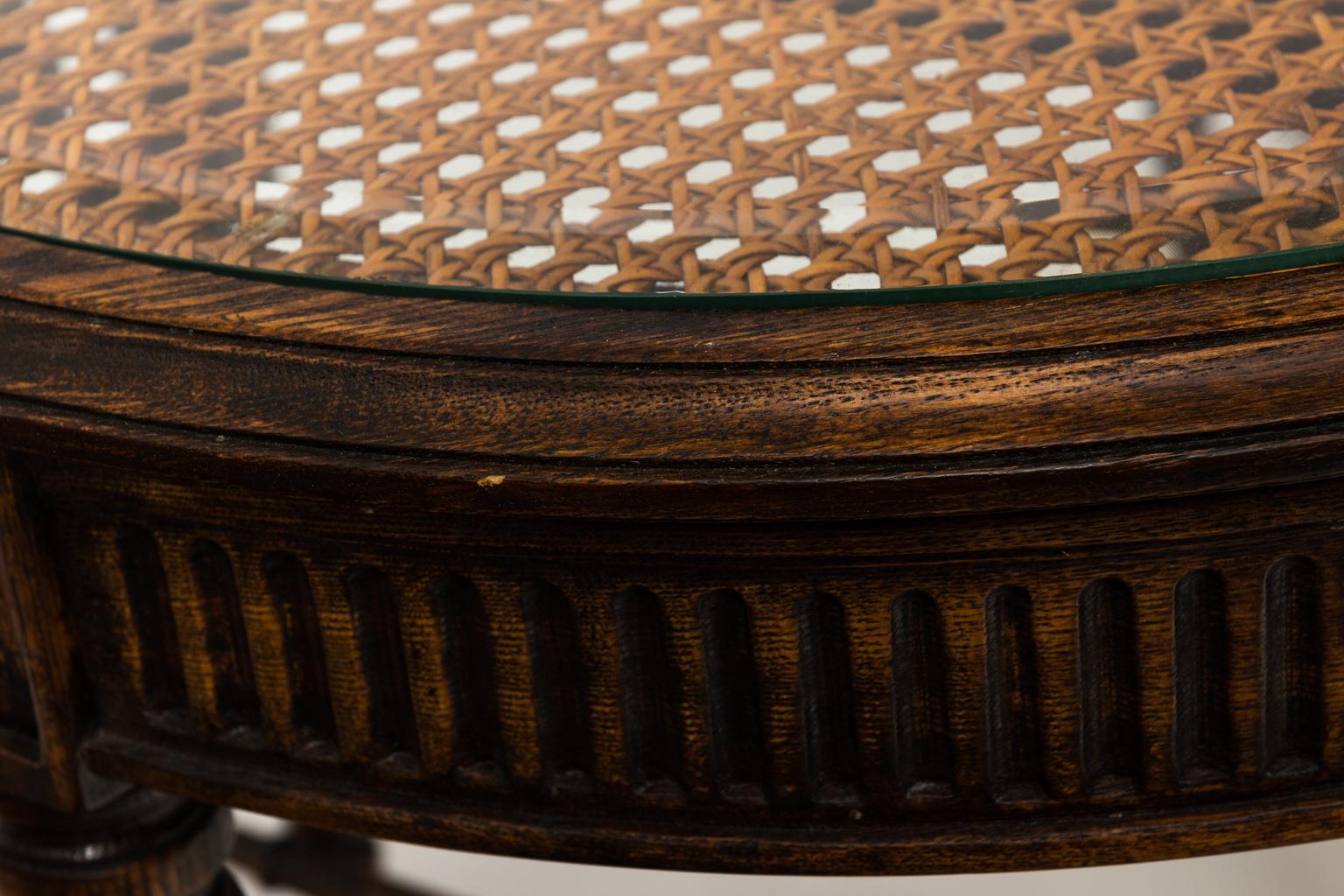20th Century Regency Style Oak Coffee Table