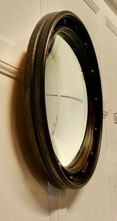 Regency Style Oak Convex Wall Mirror    This is a Stunning Oak Mirror