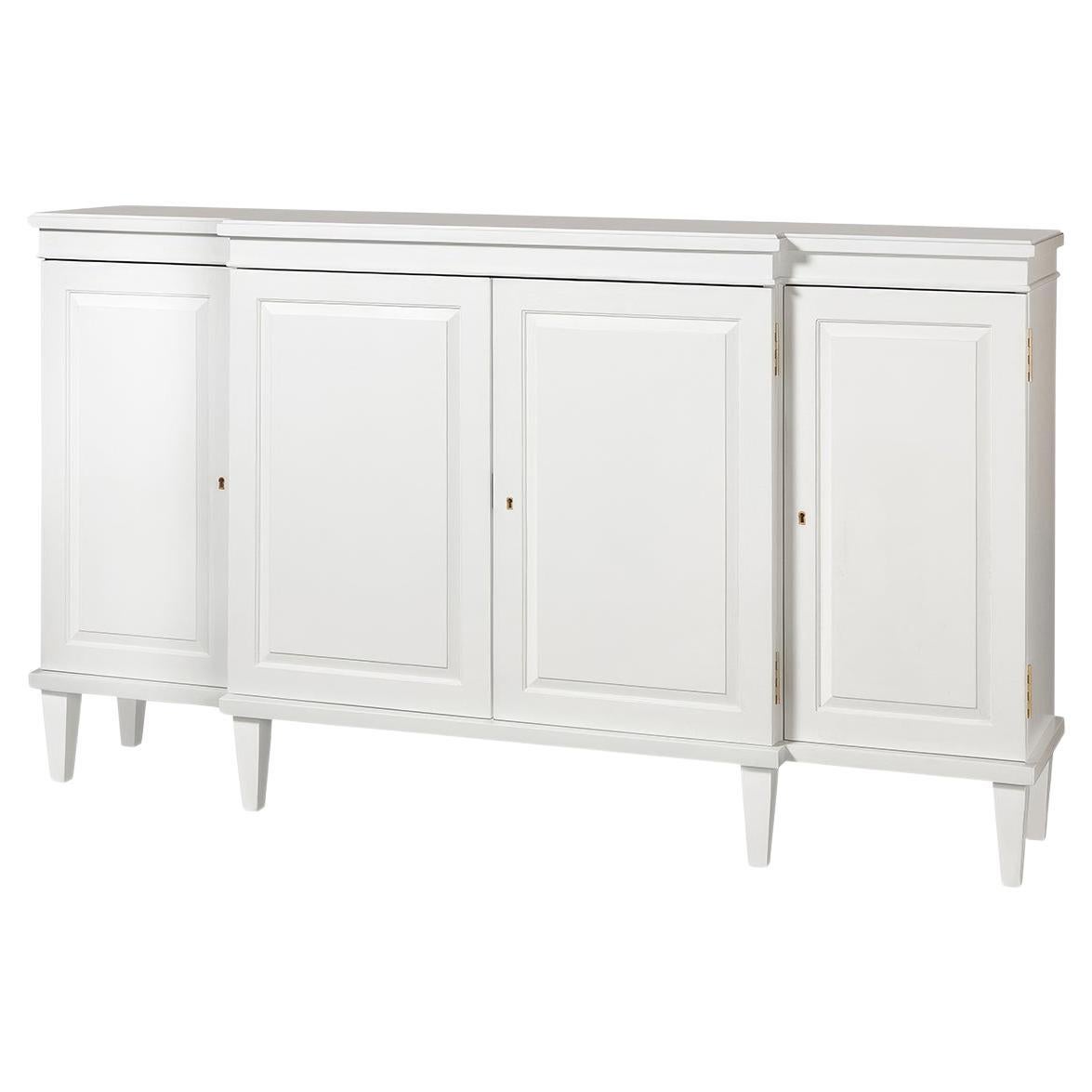 Regency Style Painted Credenza