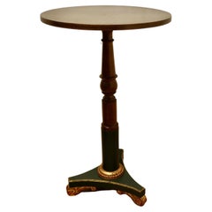 Regency Style Painted Wine Table or Occasional Table