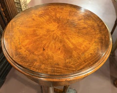 Regency Style Pedestal or Fernery in Mahogany with Ram’s Head Feet