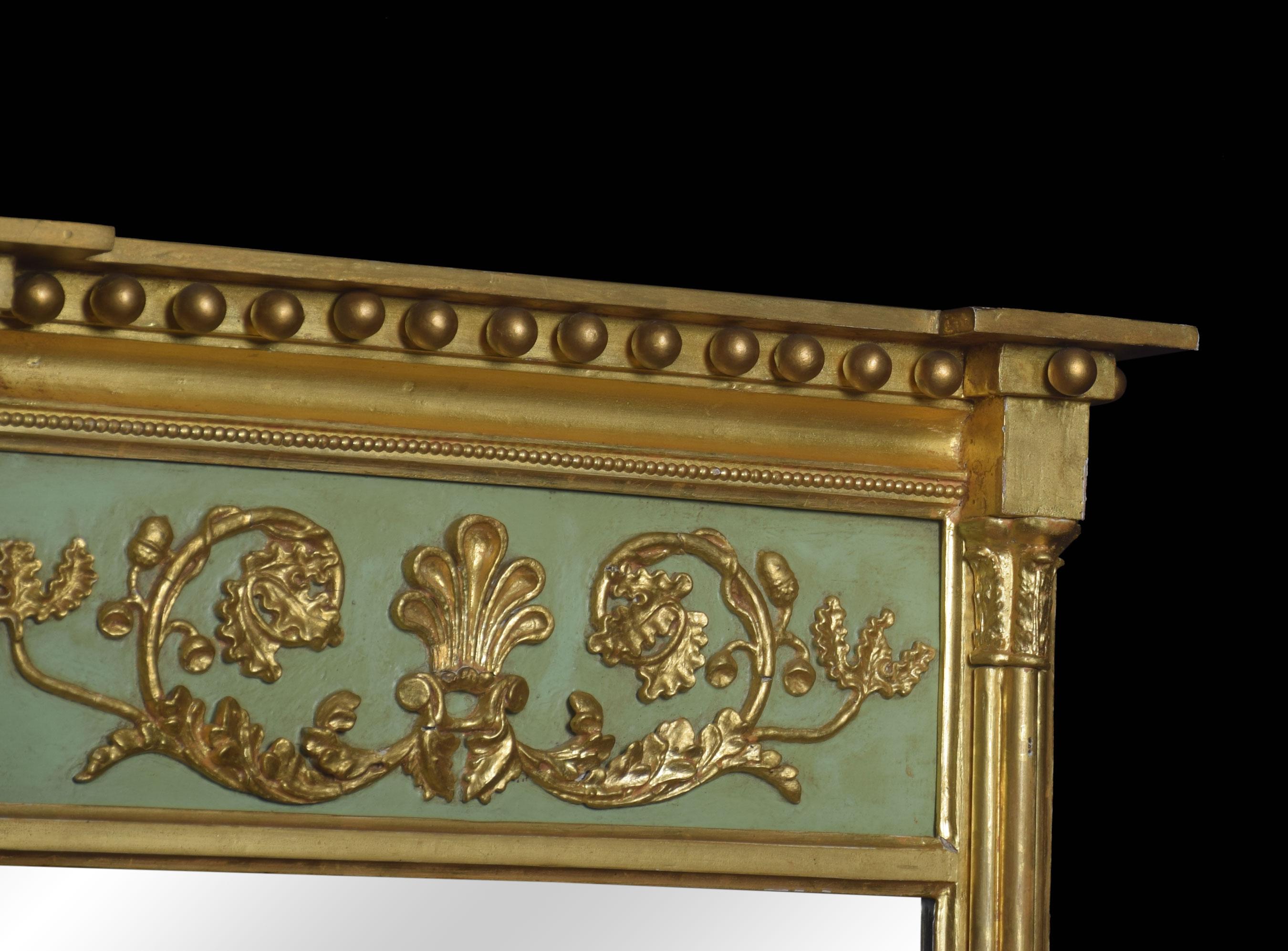 Regency Style Pier Mirror In Good Condition In Cheshire, GB