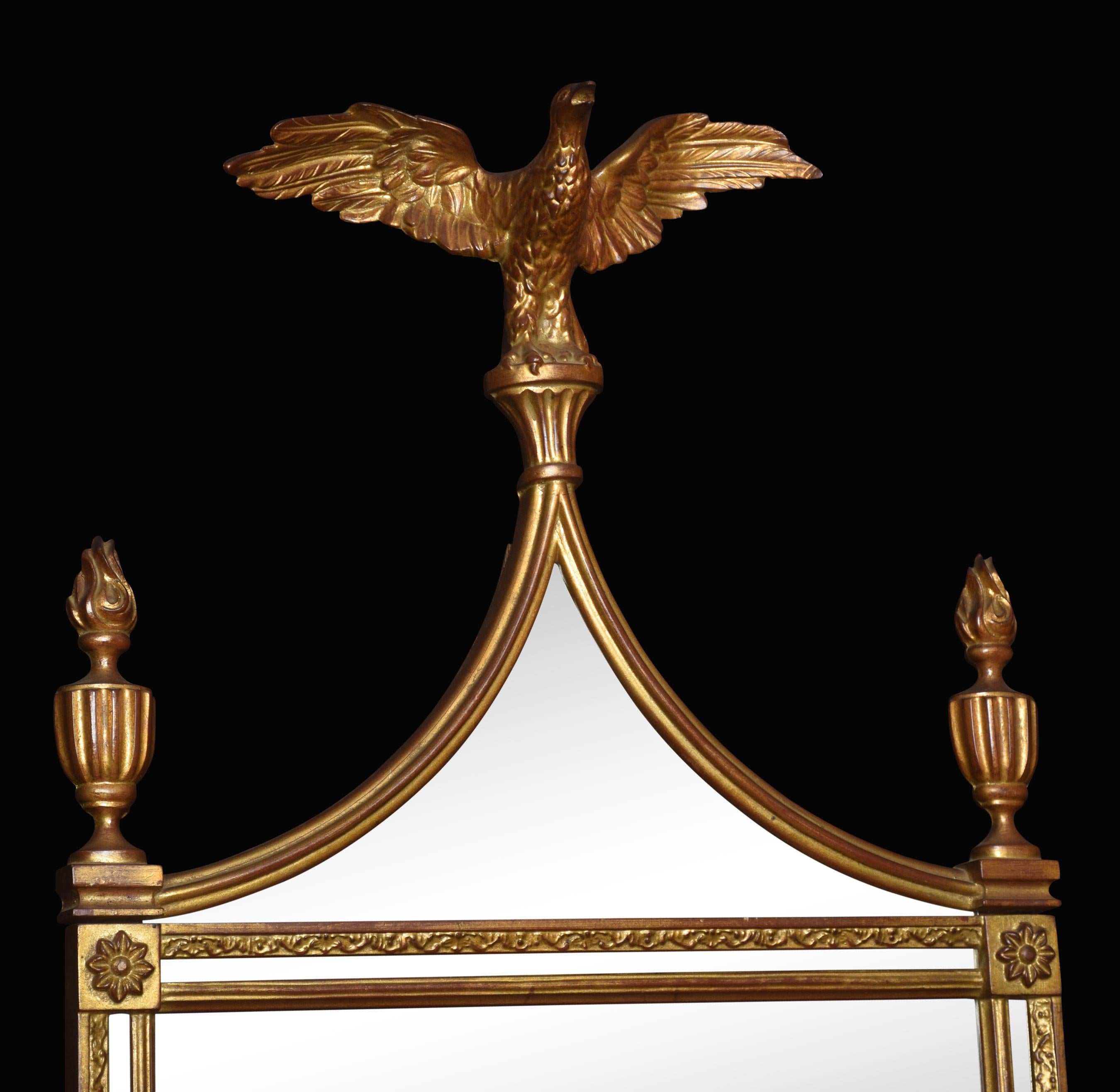 20th Century Regency Style Pier Mirror
