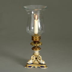 Regency Style Porcelain Storm Lantern