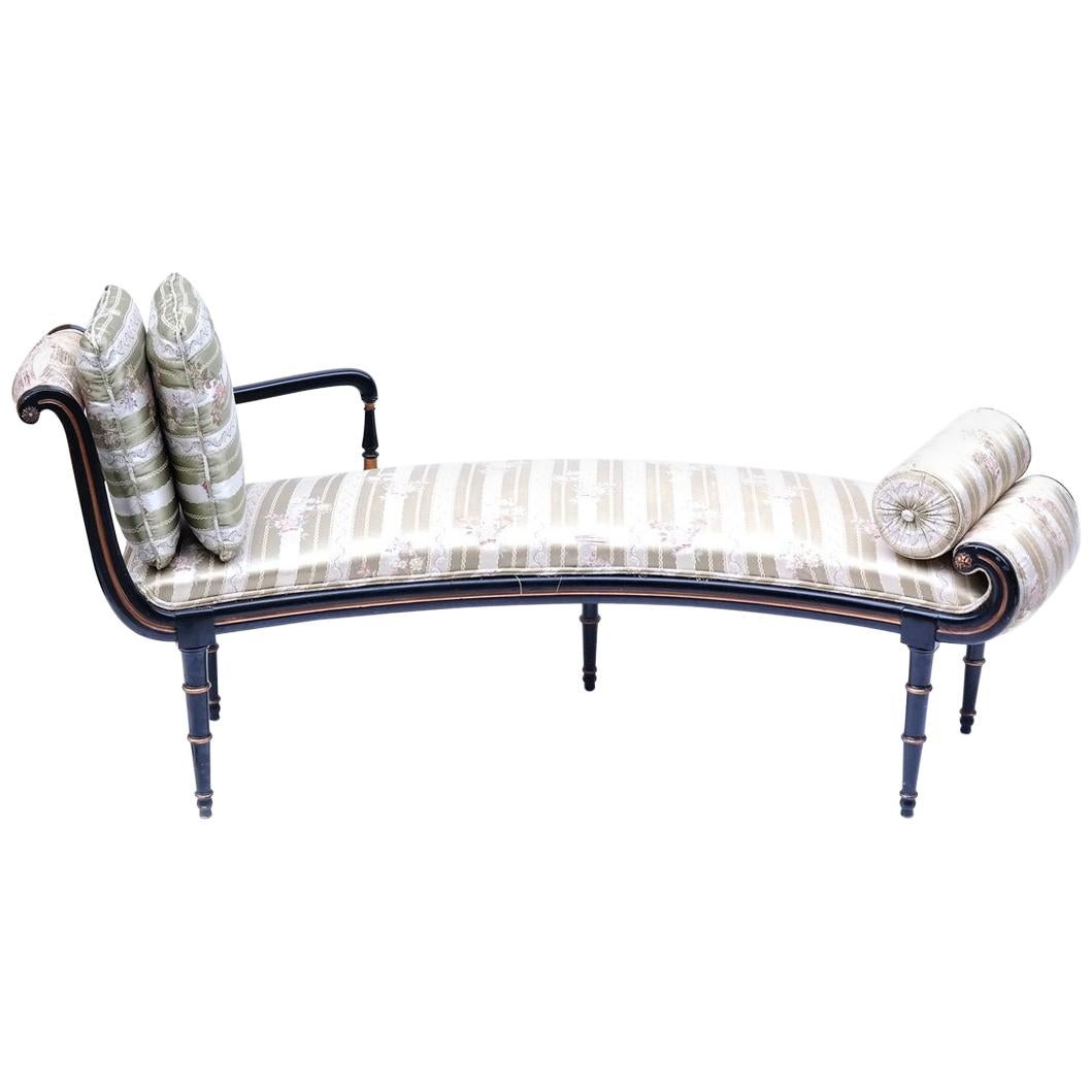 Regency Style Recamier Chaise
