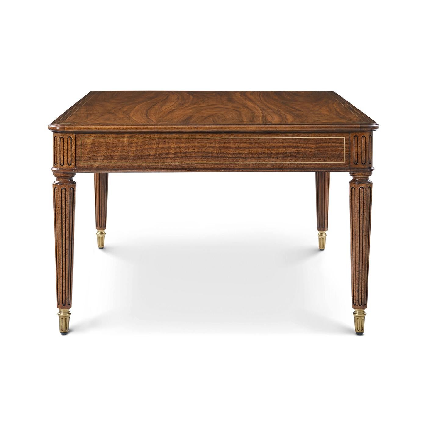 Vietnamese Regency Style Rectangular Cocktail Table For Sale