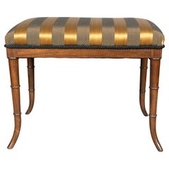 Regency Style Rosewood Bench