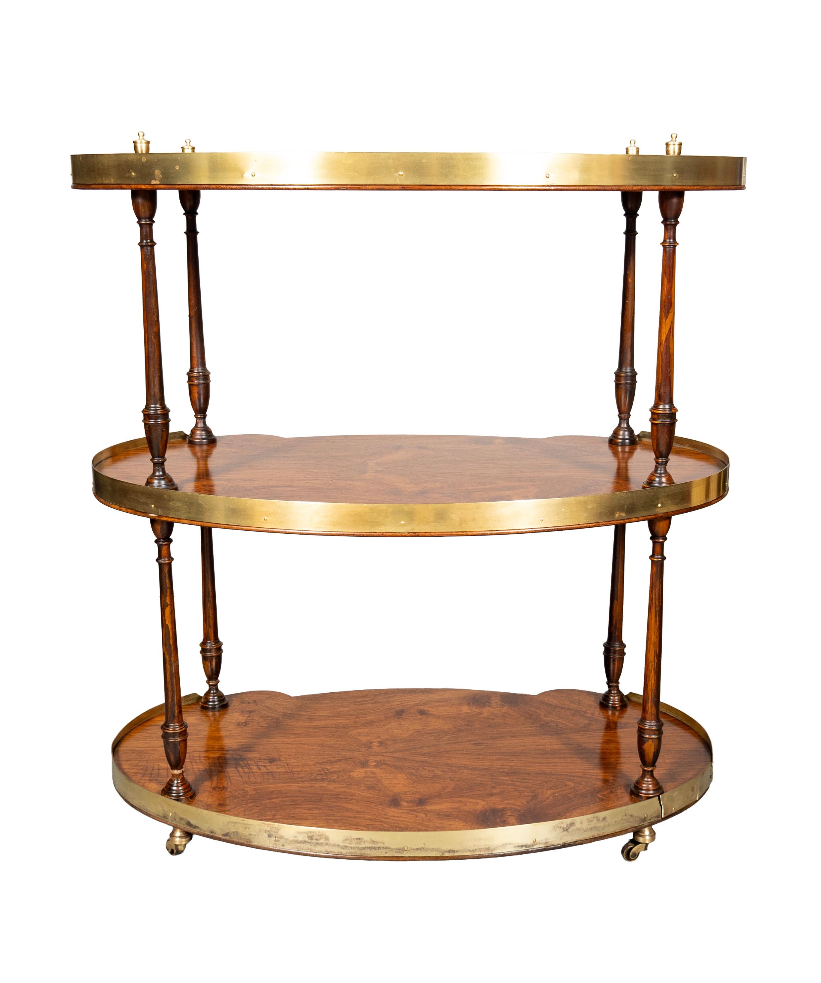 Regency Style Rosewood Campaign Table In Good Condition For Sale In Essex, MA