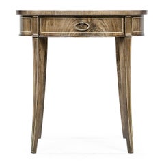 Regency Style Round End Table