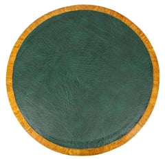Regency Style Satinwood Drum Table