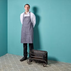 Regency Style Scroll Front Antique Iron Fire Brazier