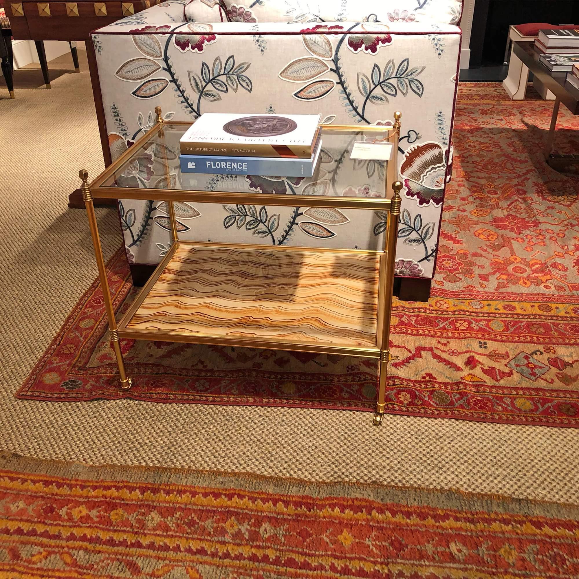 Contemporary Regency Style Side Table