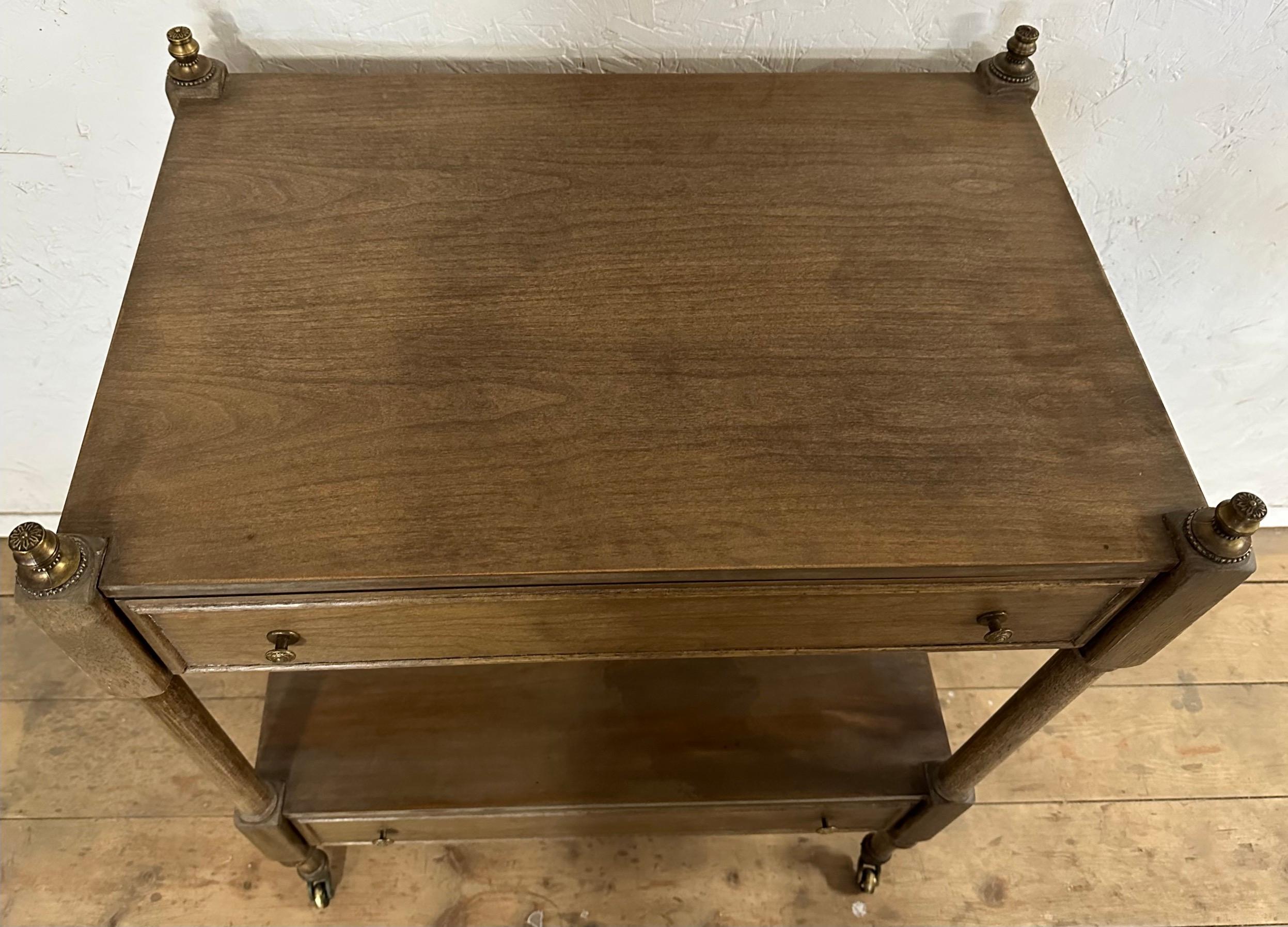 Regency Style Side Table or Nightstand For Sale 3