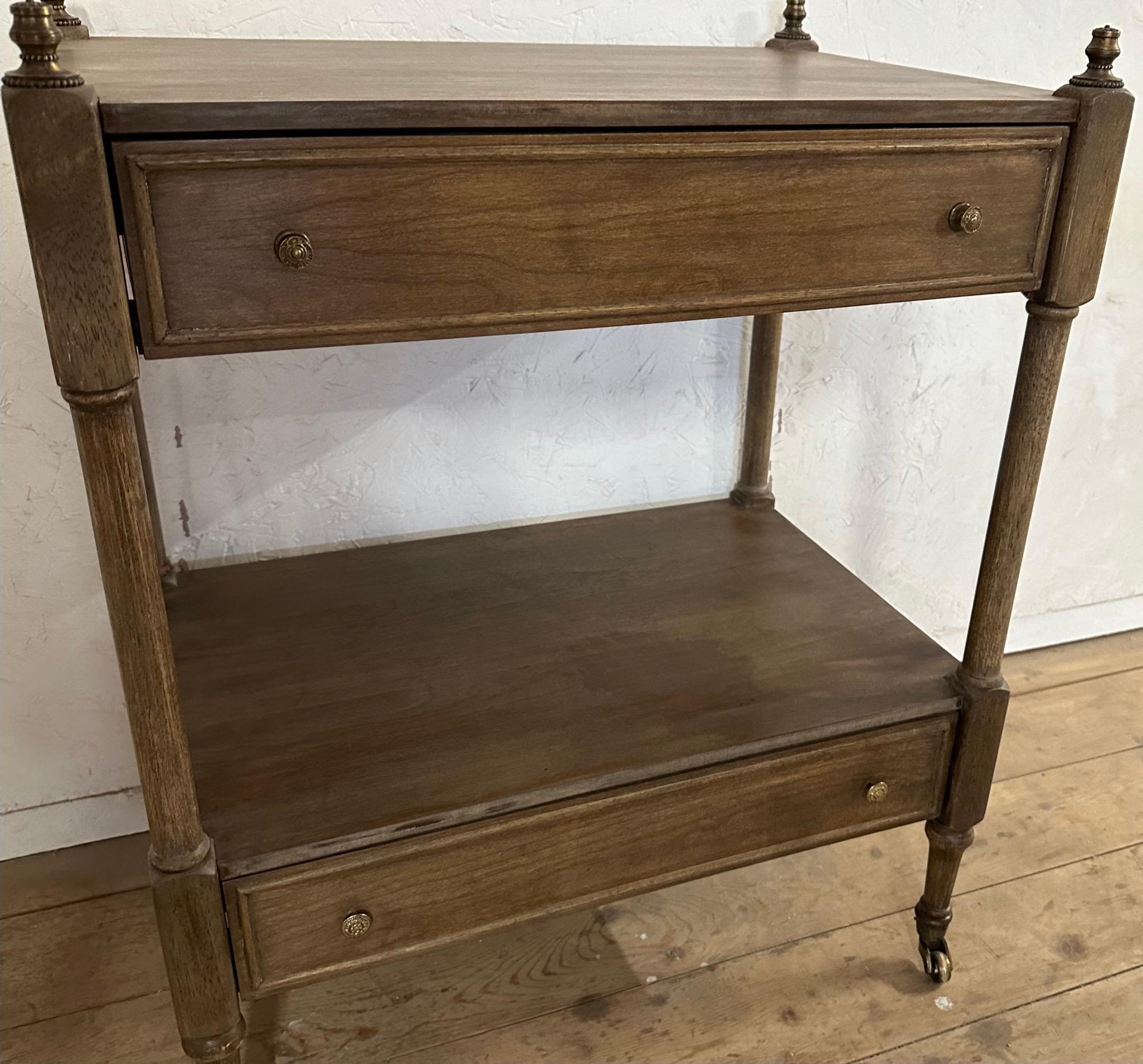 Regency Style Side Table or Nightstand For Sale 4