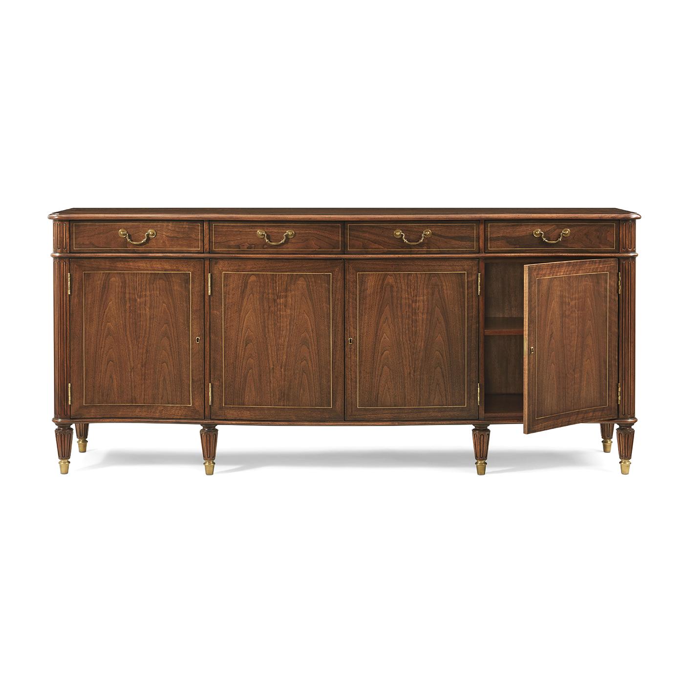 Vietnamese Regency Style Sideboard Buffet For Sale