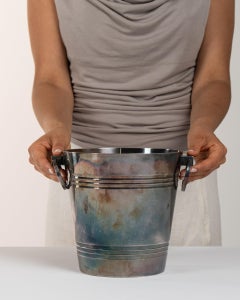 Regency Style Silver-Plated Champagne Bucket, France, 20th Century