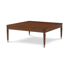 Regency Style Square Coffee Table