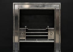 Regency Style Steel and Brass Register Grate