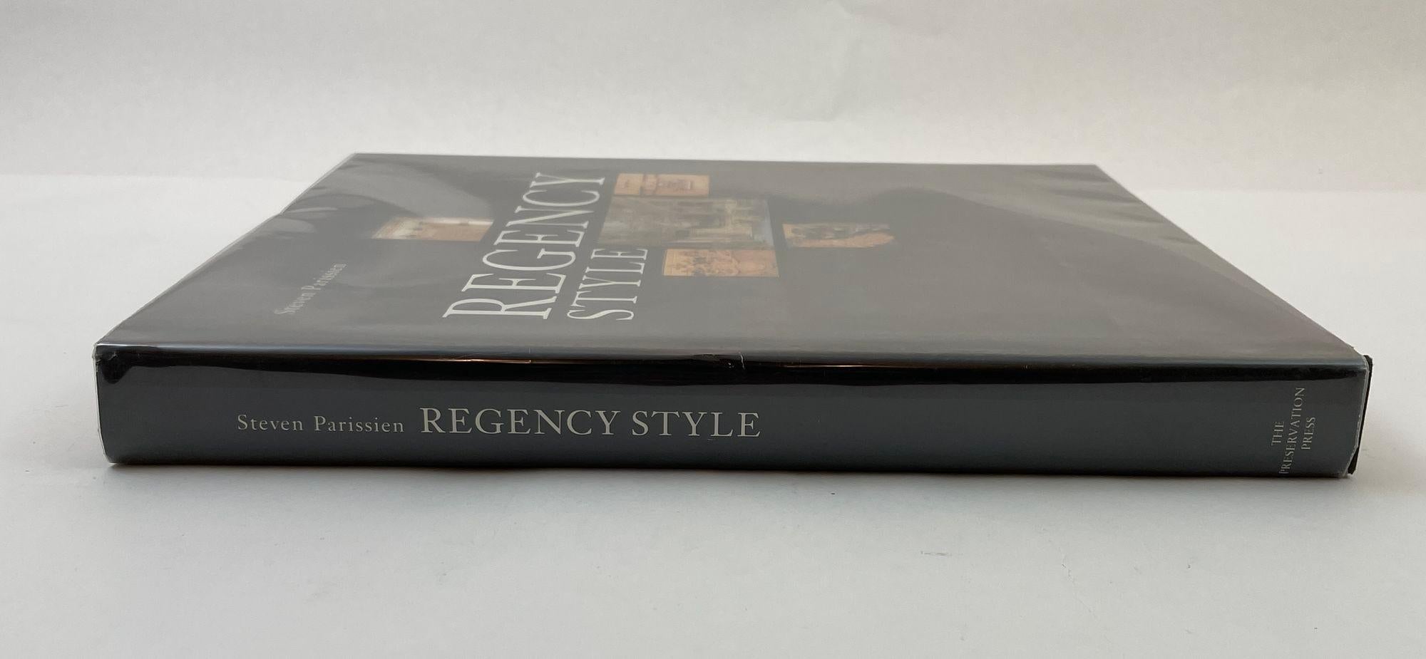 Regency Style Steven Parissien Hardcover Phaidon 1992. The Regency period (c. 1780 -- 1837) saw the development of what is today one of the most popular styles in architecture and design. The combined influences of the antique and the exotic,