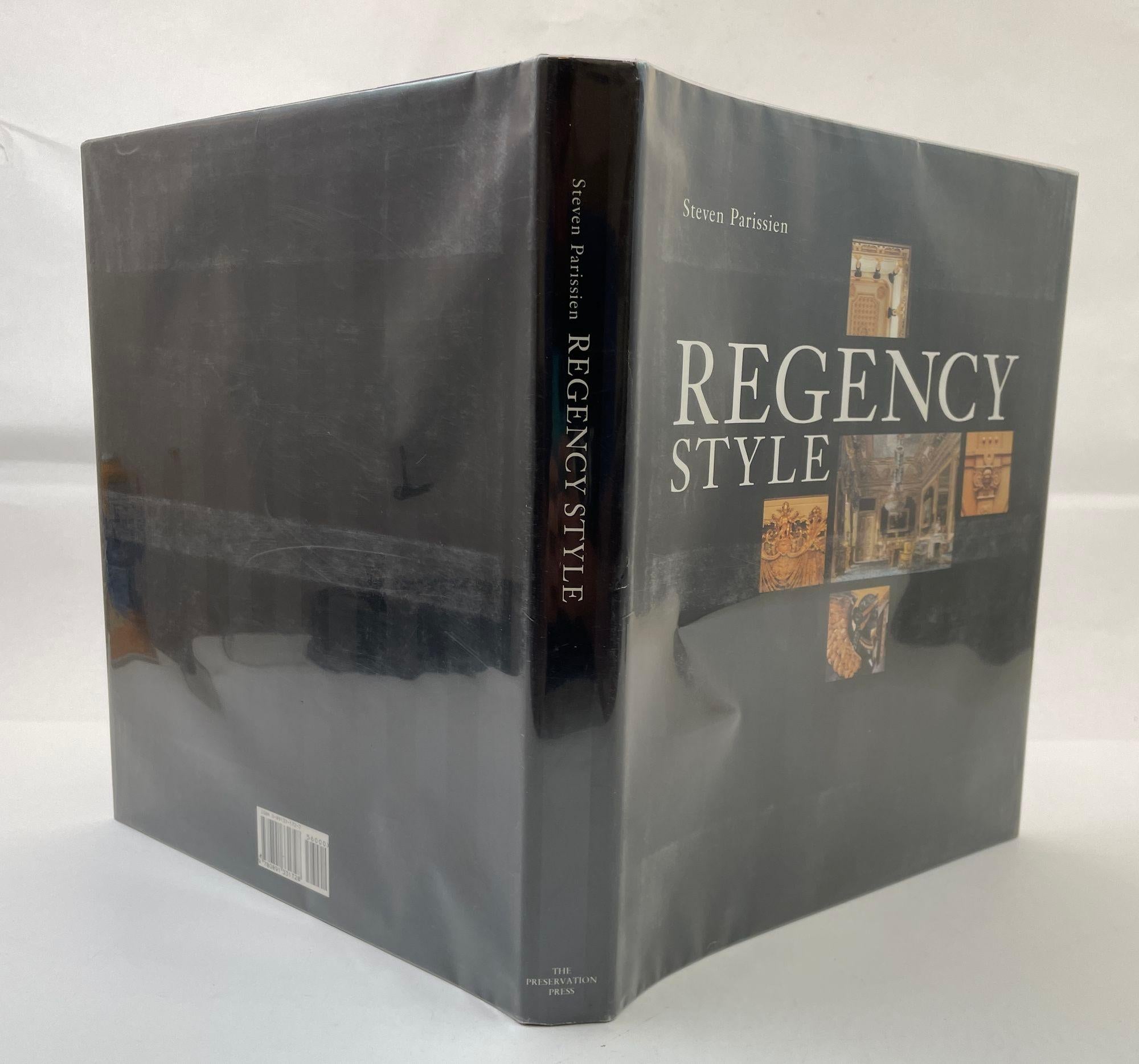 Regency Style Steven Parissien Hardcover Phaidon 1992 In Good Condition For Sale In North Hollywood, CA