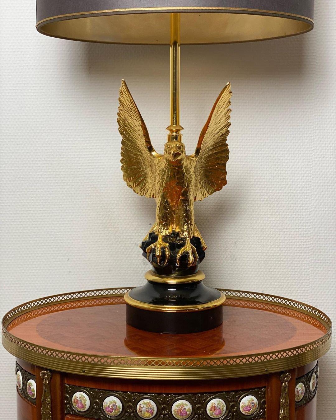 Regency Style Table Lamp from Loevsky & Loevsky In Good Condition In Bastogne, BE