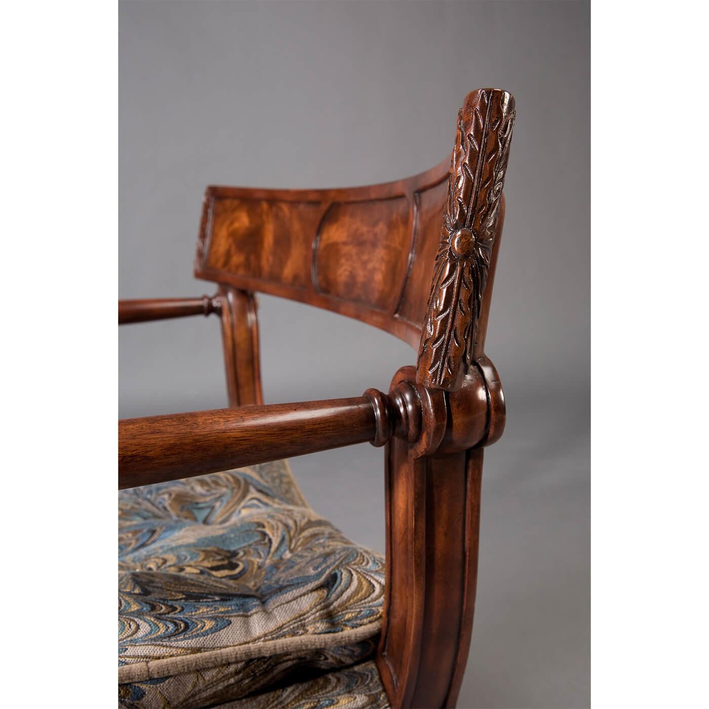 Sillón Thomas Hope estilo Regencia en venta 1
