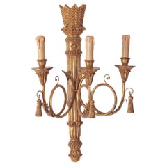 Giltwood Wall Lights and Sconces