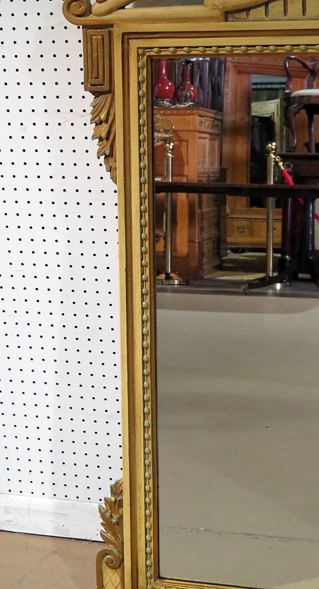 mirror with basket