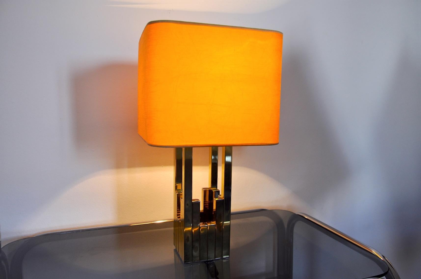 Regency Table Lamp by BD Lumica, Italy, 1970s In Good Condition For Sale In BARCELONA, ES