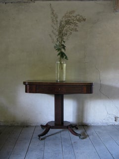 Regency Table, Tea Table, Library Table, Side Table, Table, English 19th Century
